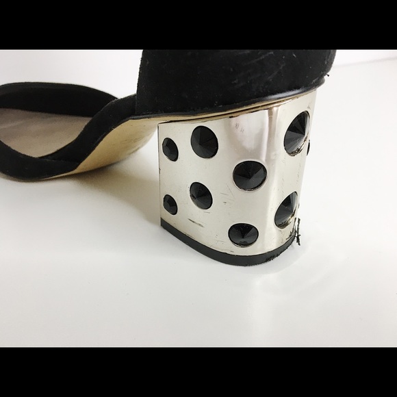 Aldo Strap Gemstone Heels - Picture 3 of 4